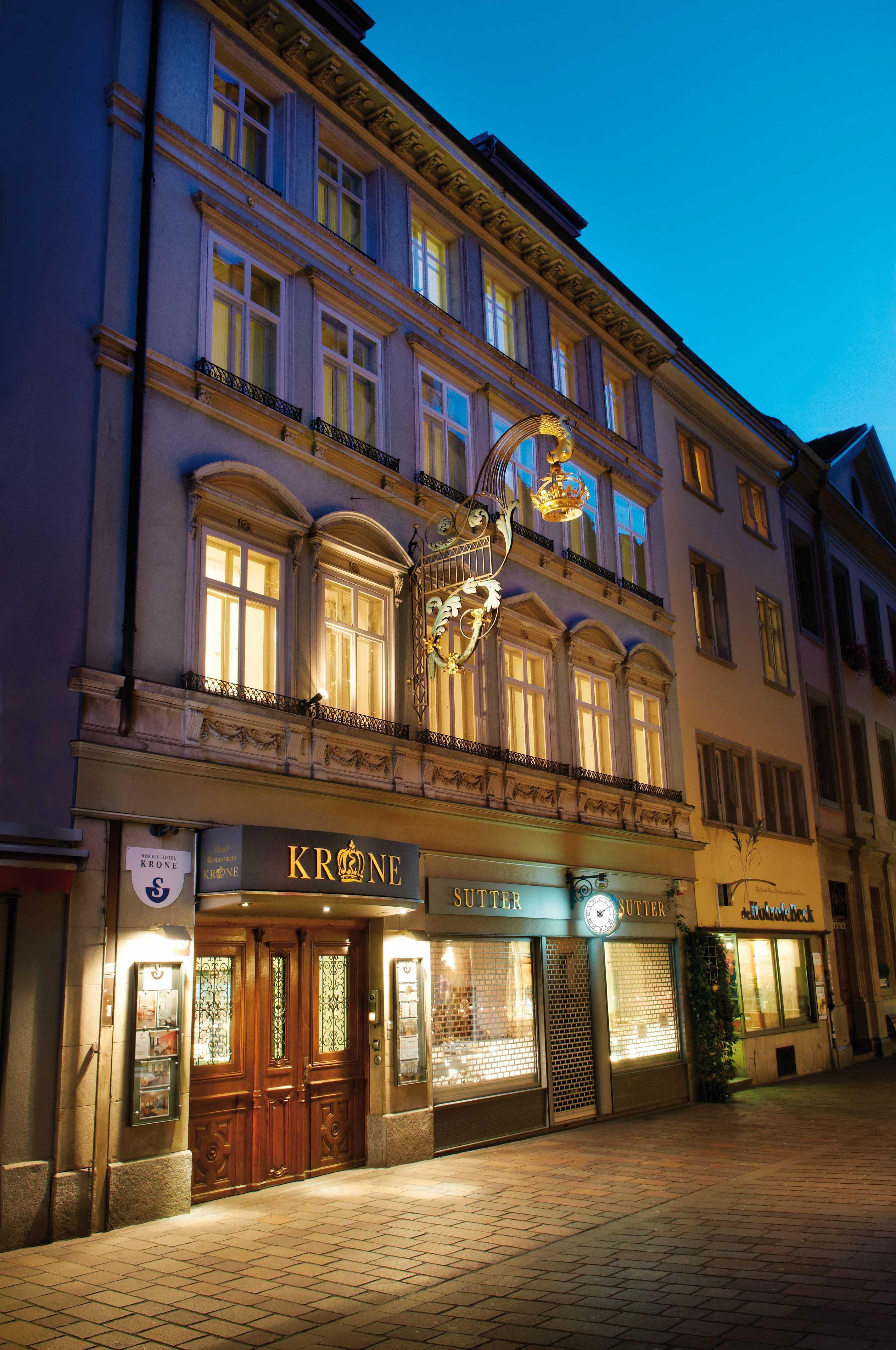Sorell Hotel Krone Winterthur Exterior foto